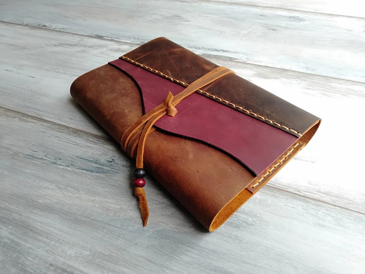 Handcrafted Leather Journal Cover