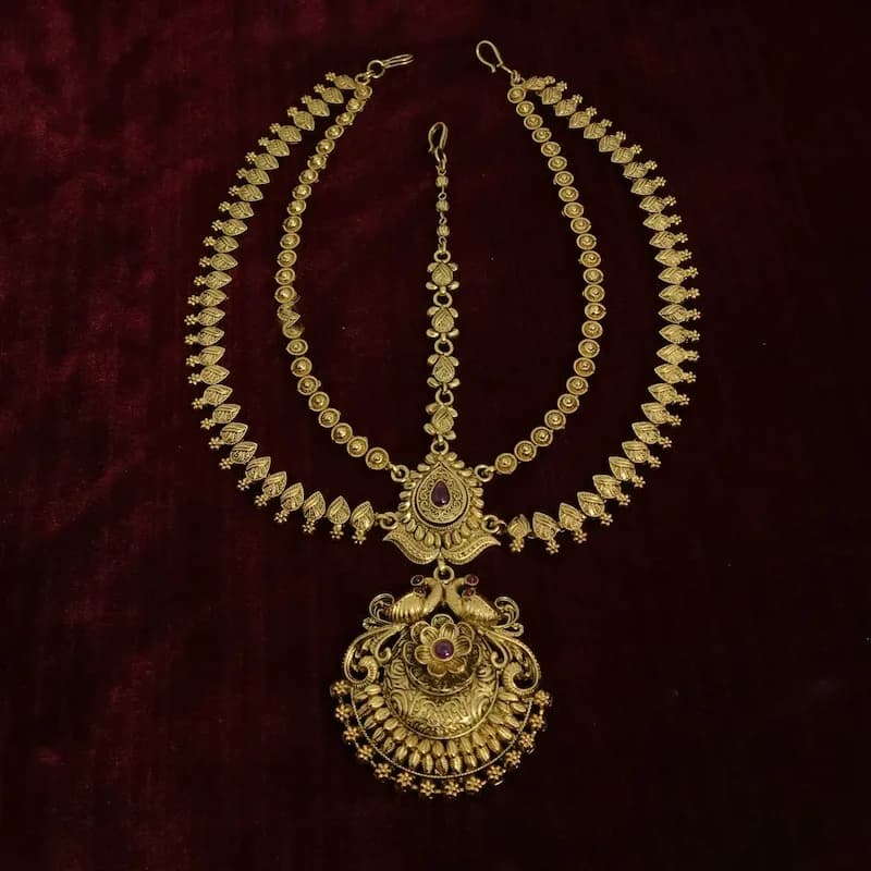 Traditional Matha Patti Bridal Chain